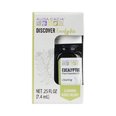 Aura Cacia, Discover Eucalyptus, Essential Oil, 0.25 Fl Oz