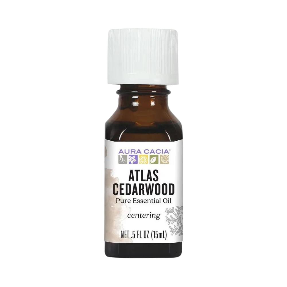 Aura Cacia, Essential Oil, Atlas Cedarwood, 0.5 Oz