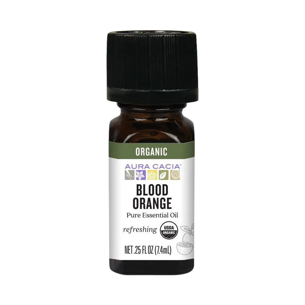 Aura Cacia, Essential Oil, Organic Blood Orange, 0.25 Fl Oz