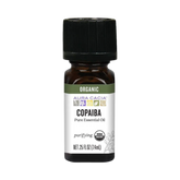 Aura Cacia, Essential Oil, Organic Copaiba, 0.25 Fl Oz