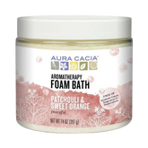 Aura Cacia, Foam Bath, Patchouli & Sweet Orange, 14 Oz