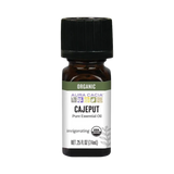 Aura Cacia, Organic Cajeput Essential Oil, 0.25 Fl Oz