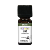 Aura Cacia, Organic Distilled Lime Essential Oil, 0.25 Fl Oz