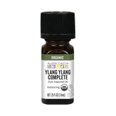 Aura Cacia, Organic Ylang Ylang Complete Essential Oil, 0.25 Oz