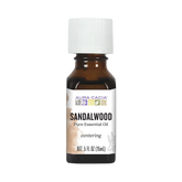 Aura Cacia, Sandalwood Essential Oil, 0.5 Oz