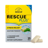 Bach, Original Flower Remedies, Rescue Plus Gum, 25 Pieces