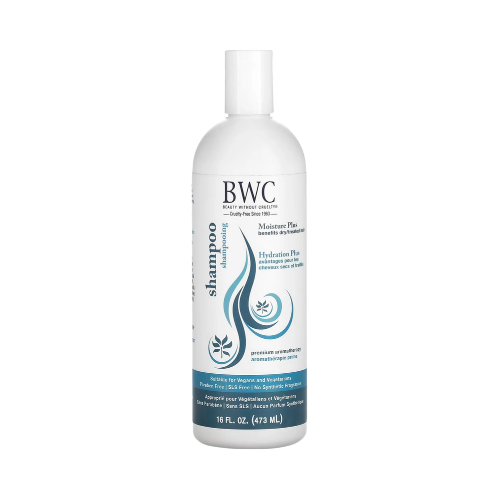 Beauty Without Cruelty, Shampoo Moisture Plus, For Dry/Treated Hair, 16 Fl Oz