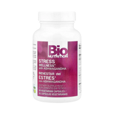 Bio Nutrition, Stress Wellness With Ashwagandha, 60 Vegetarian Capsules