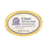 Carlson, E-Gem, Skin Care Bar Soap, Fresh Lemon, 4 Oz
