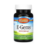 Carlson, E-Gems, 268 Mg (400 IU), 90 Soft Gels