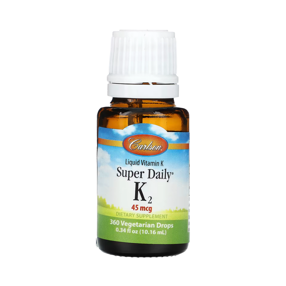 Carlson, Super Daily K2, 45 Mcg, 0.34 Fl Oz