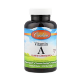 Carlson, Vitamin A, 7,500 Mcg RAE (25,000 IU), 250 Soft Gels