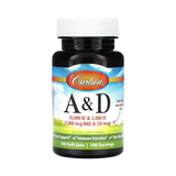 Carlson, Vitamin A & D, 100 Soft Gels