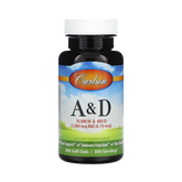 Carlson, Vitamin A & D, 300 Soft Gels