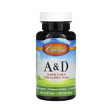 Carlson, Vitamin A & D, 300 Soft Gels