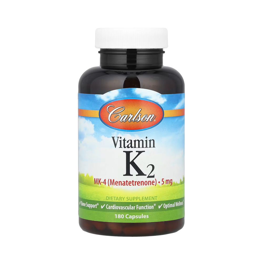 Carlson, Vitamin K2, MK-4, 5 Mg, 180 Capsules