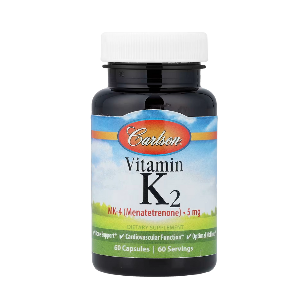 Carlson, Vitamin K2, MK-4, 5 Mg, 60 Capsules