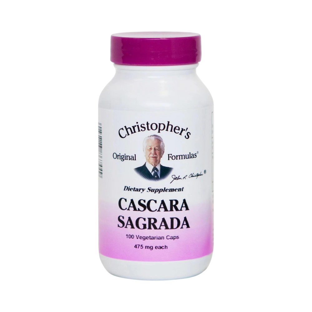 Christopher's Original Formulas, Cascara Sagrada Bark, 100 Capsules