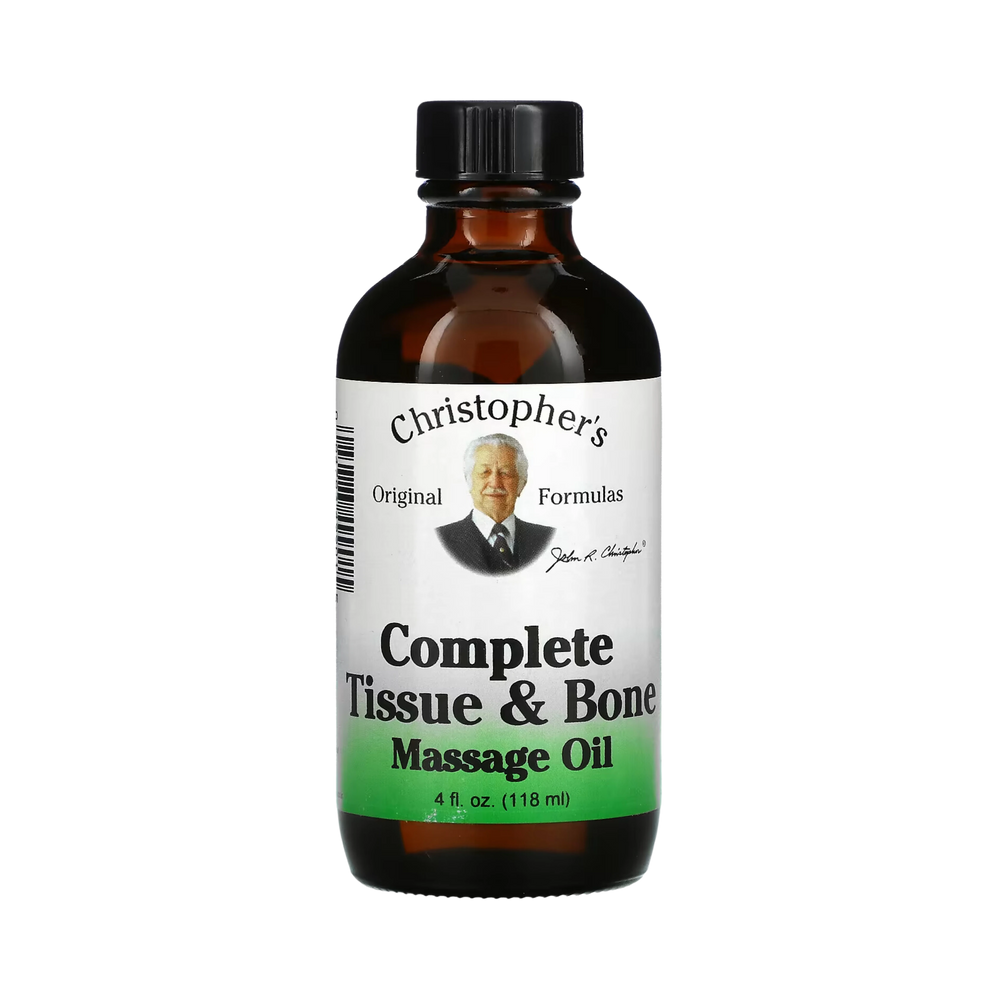 Christopher's Original Formulas, Complete Tissue & Bone Massage Oil, 4 Oz