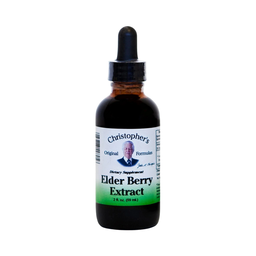 Christopher's Original Formulas, Elder Berry, Alcohol Extract, 2 Oz
