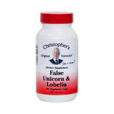 Christopher's Original Formulas, False Unicorn & Lobelia, 100 Capsules