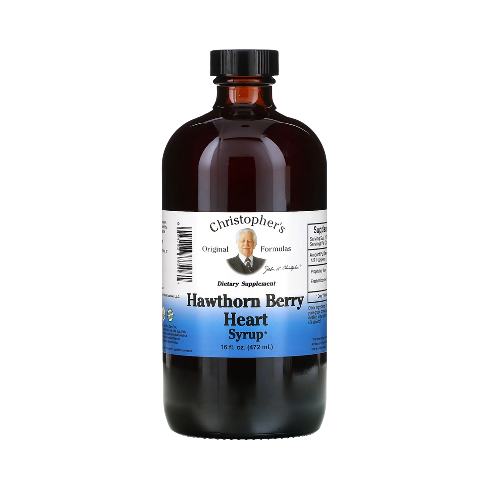 Christopher's Original Formulas, Hawthorn Berry Heart Syrup, 16 Oz