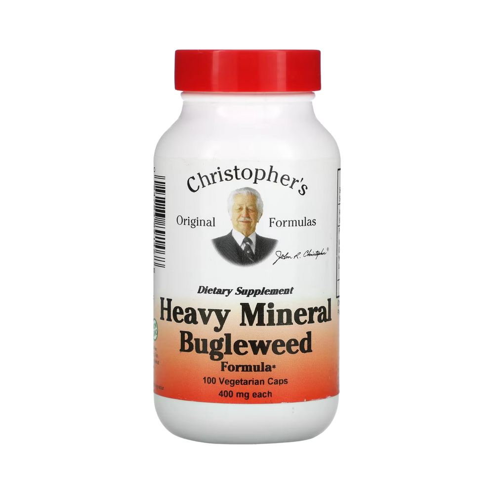 Christopher's Original Formulas, Heavy Mineral Bugleweed & Cilantro, 100 capsules
