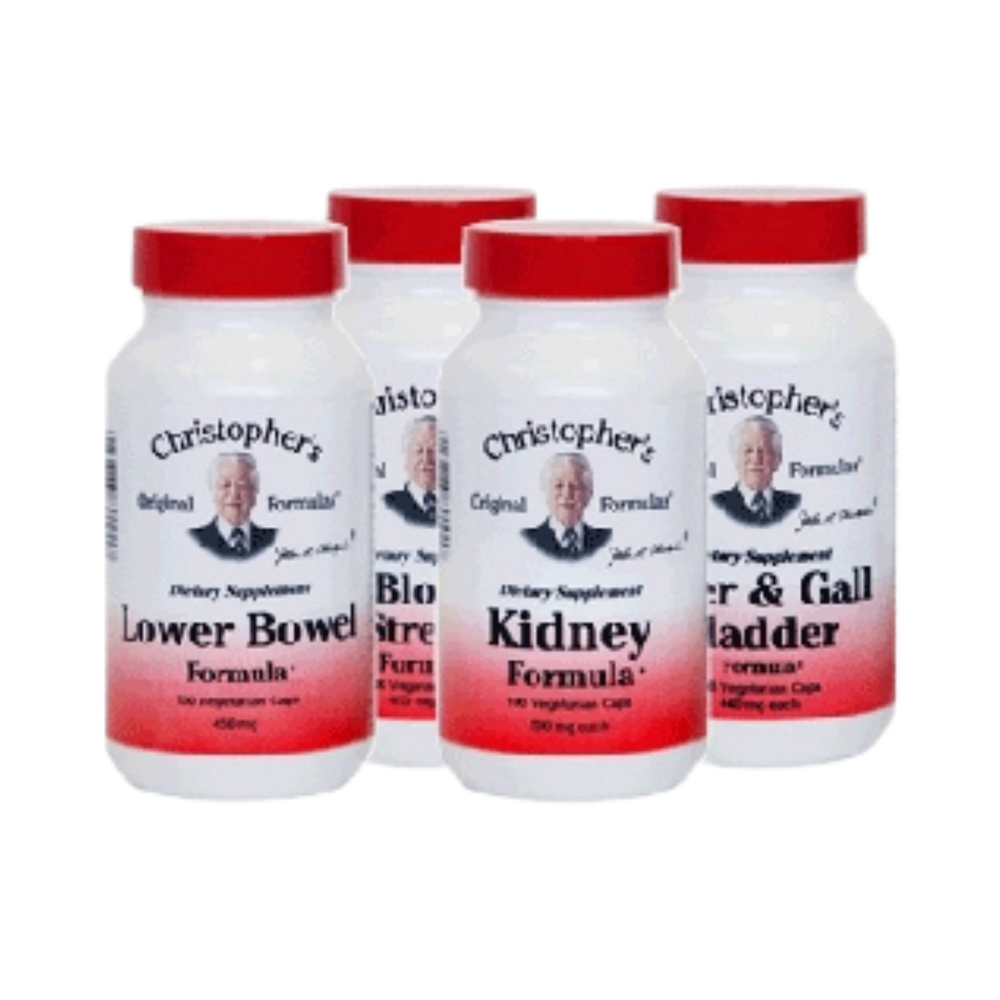 Christopher's Original Formulas, Herbal Cleansing Kit-12 pc