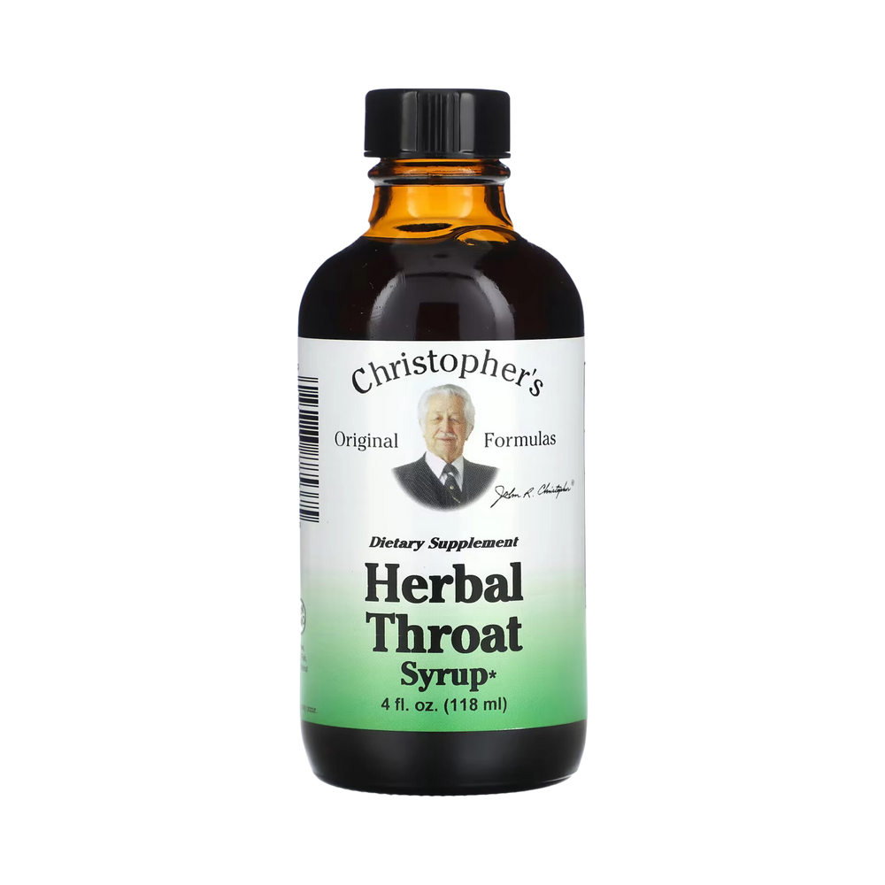 Christopher's Original Formulas, Herbal Throat Syrup, 4 Oz