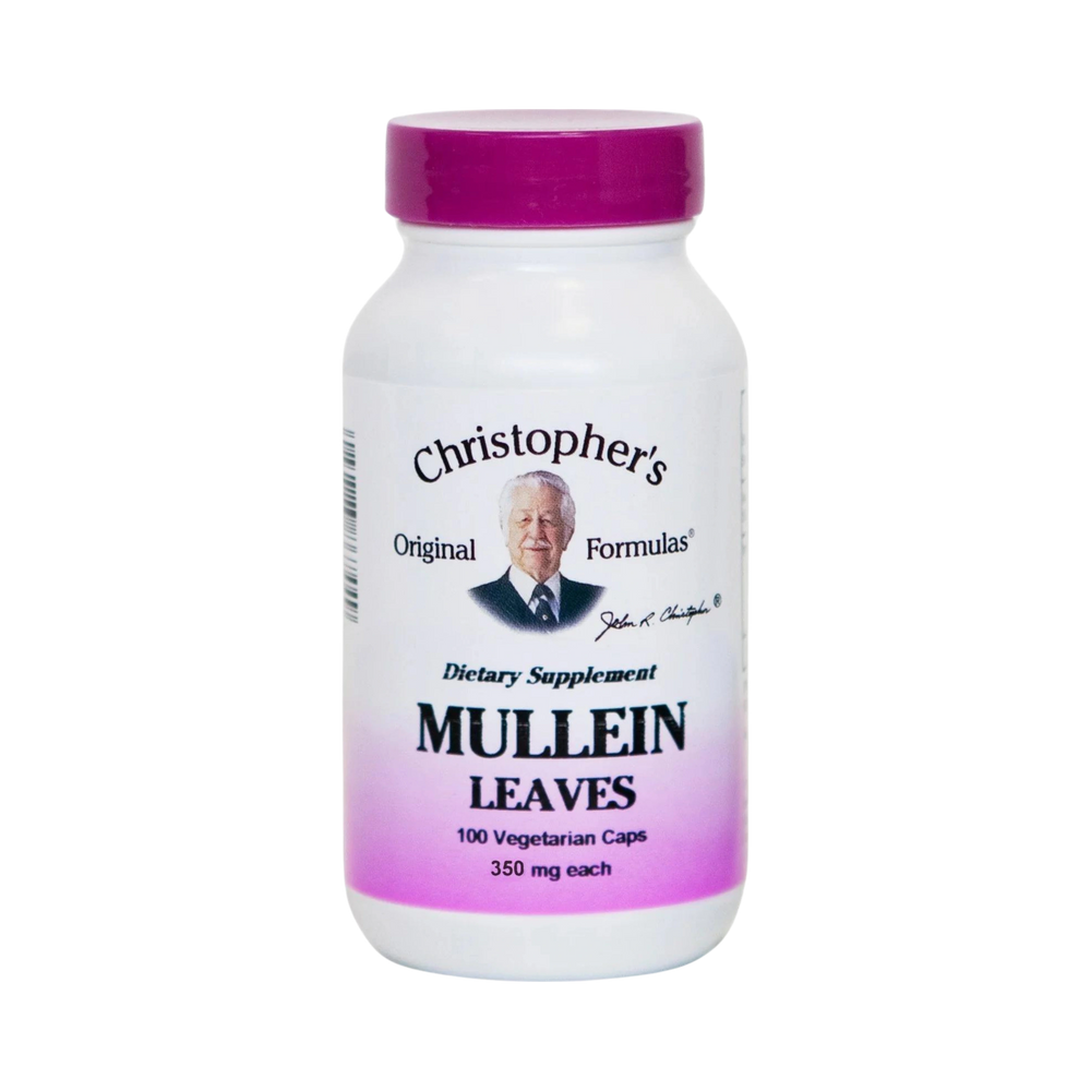 Christopher's Original Formulas, Mullein Leaf, 100 Capsules