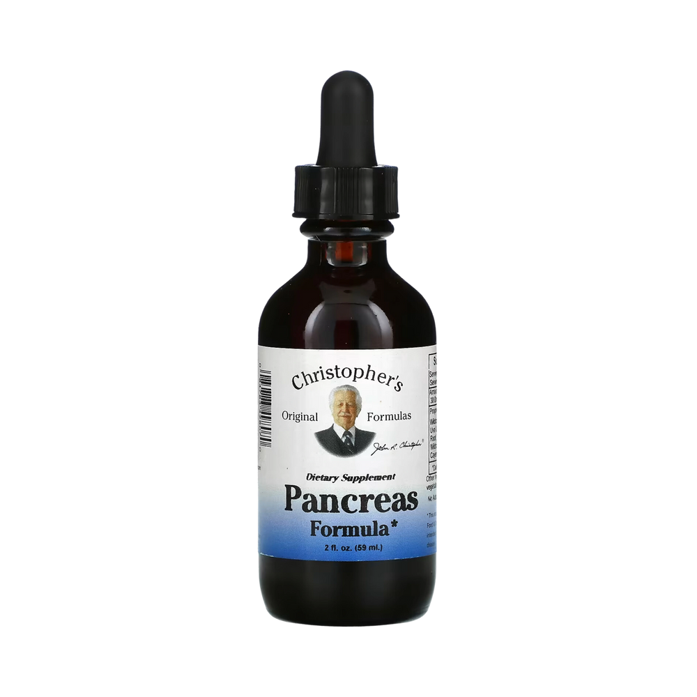 Christopher's Original Formulas, Pancreas Formula Glycerine, 2 Oz