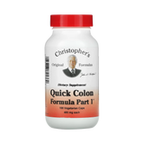 Christopher's Original Formulas, Quick Colon Formula Part 1, 100 Capsules