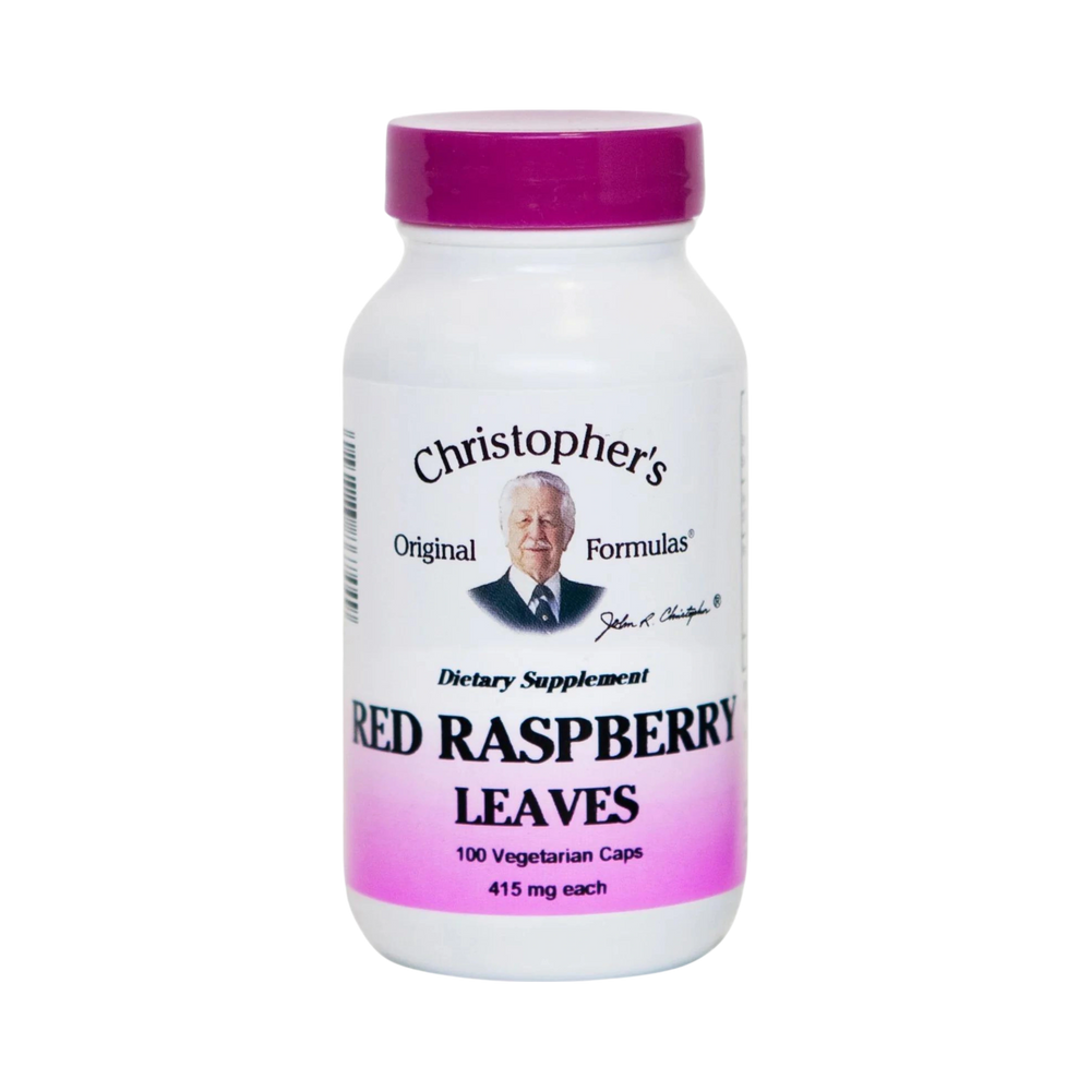 Christopher's Original Formulas, Red Raspberry Leaves, 100 Capsules