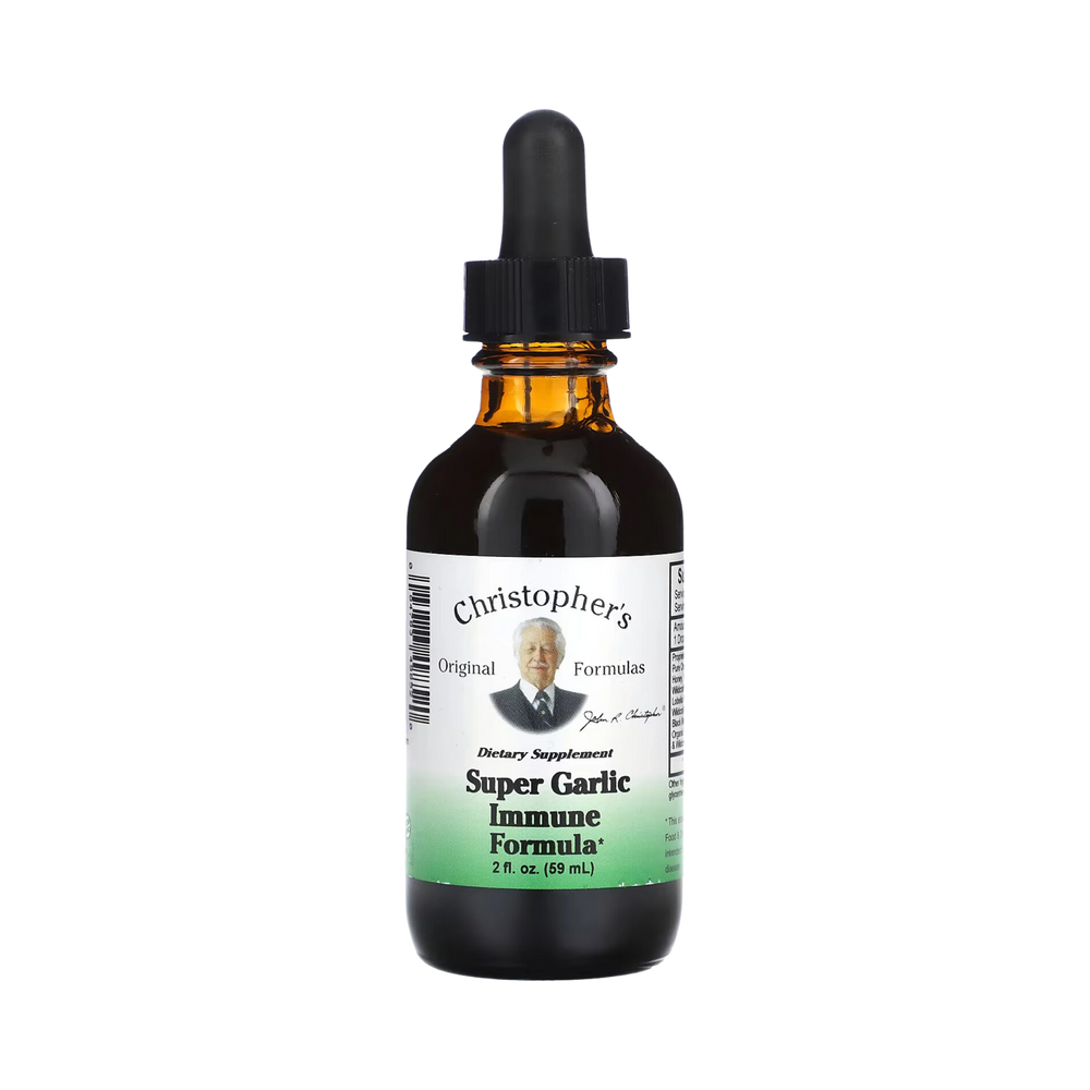 Christopher's Original Formulas, Super Garlic Immune Formula, Glycerine Extract, 2 Oz