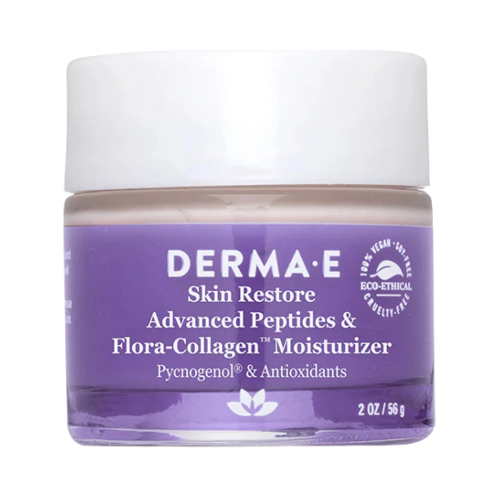 Derma E, Advanced Peptides & Flora-Collagen Moisturizer, 2 Oz