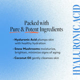 Derma E, Hydrating Facial Alkaline Cloud Cleanser, 5.3 Fl Oz
