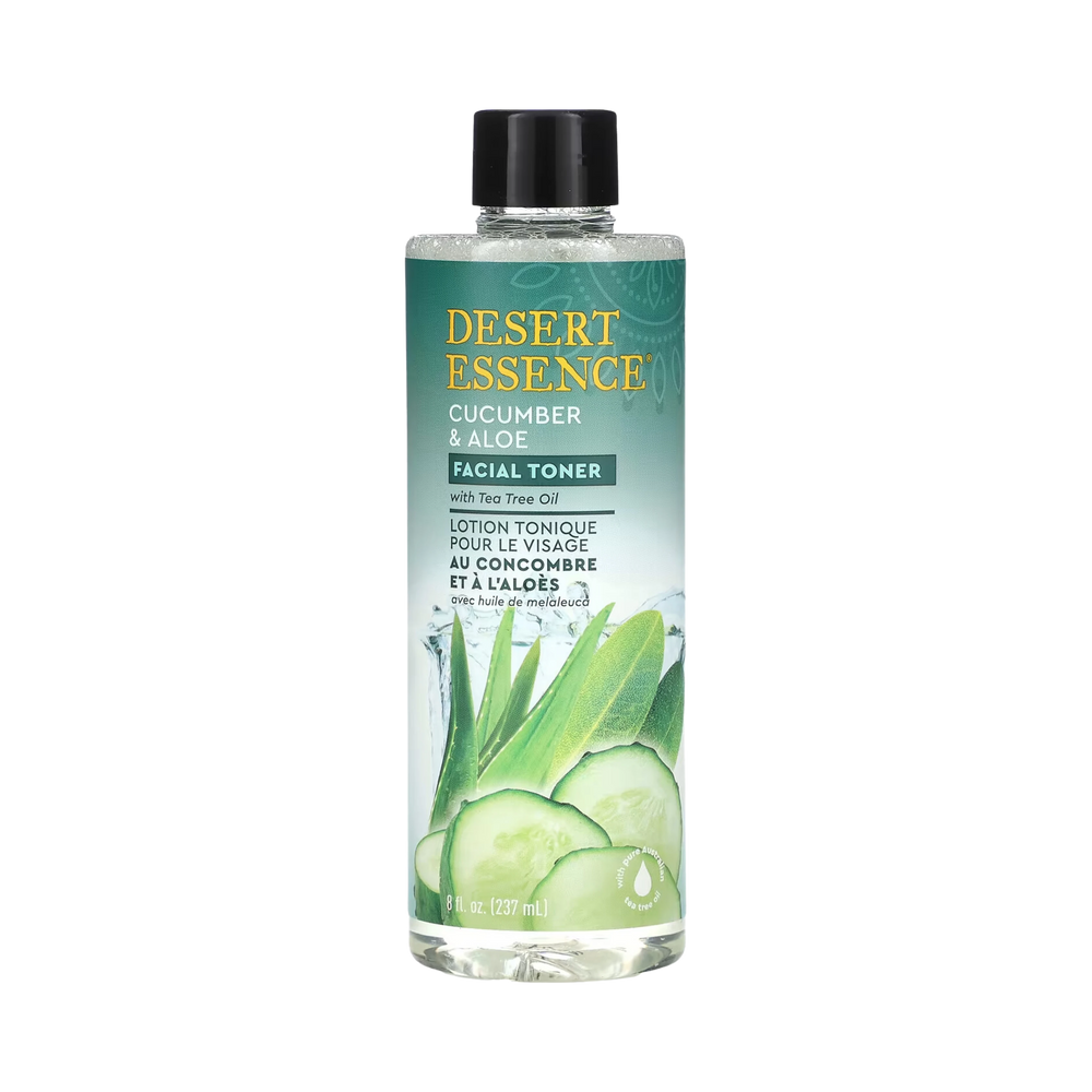 Desert Essence, Cucumber & Aloe Facial Toner, 8 Fl Oz