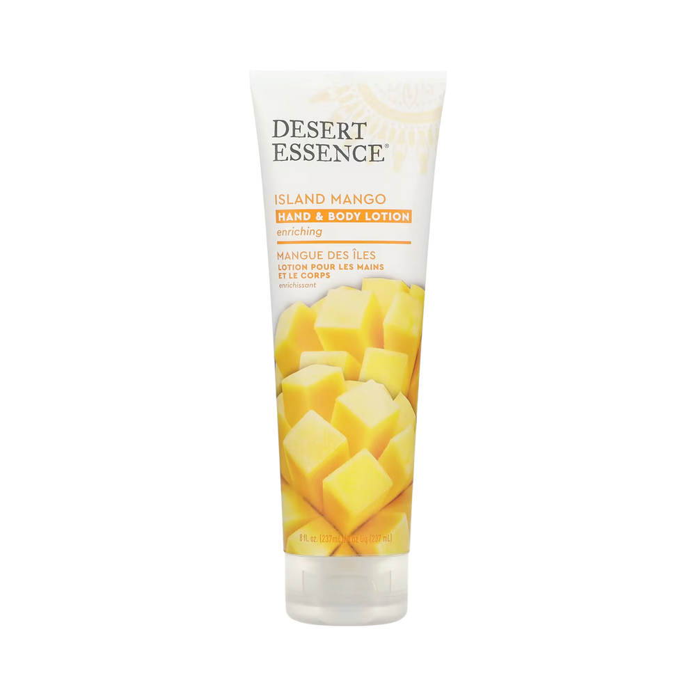 Desert Essence, Island Mango Hand & Body Lotion, 8 Fl Oz