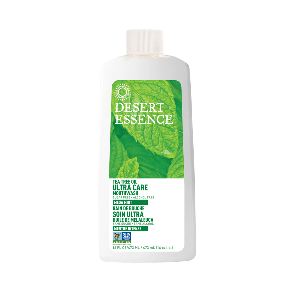 Desert Essence, Ultra Care Tea Tree Oil Mouthwash, 16 Fl Oz