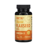 Deva, Premium Vegan Flaxseed Oil, 90 Vegan Caps