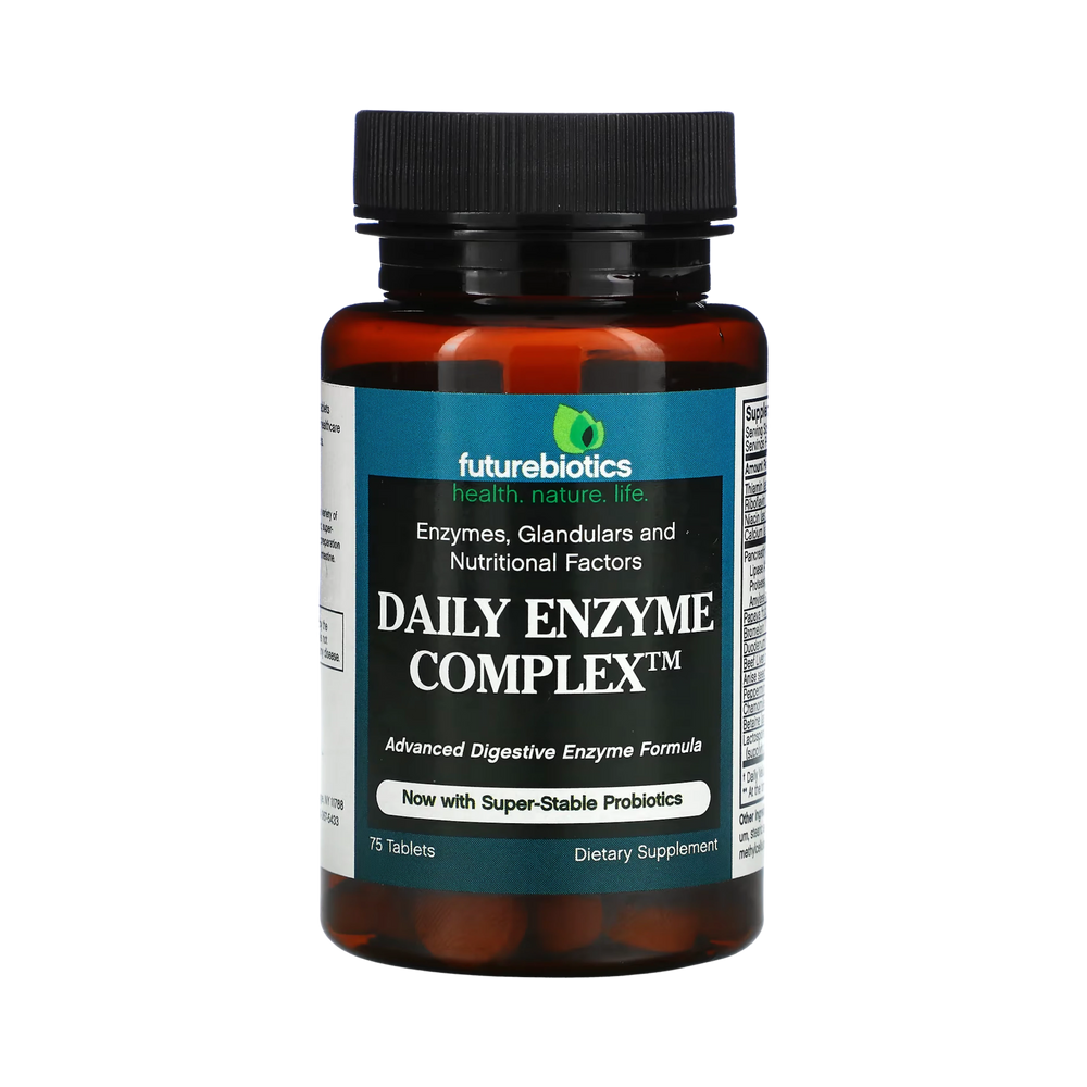 Futurebiotics, Daily Enzyme Complex, 75 Tablets