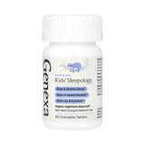 Genexa, Kids' Sleepology, Organic Nighttime Sleep Aid, Ages 3-11, Vanilla Lavender, 60 Chewable Tablets