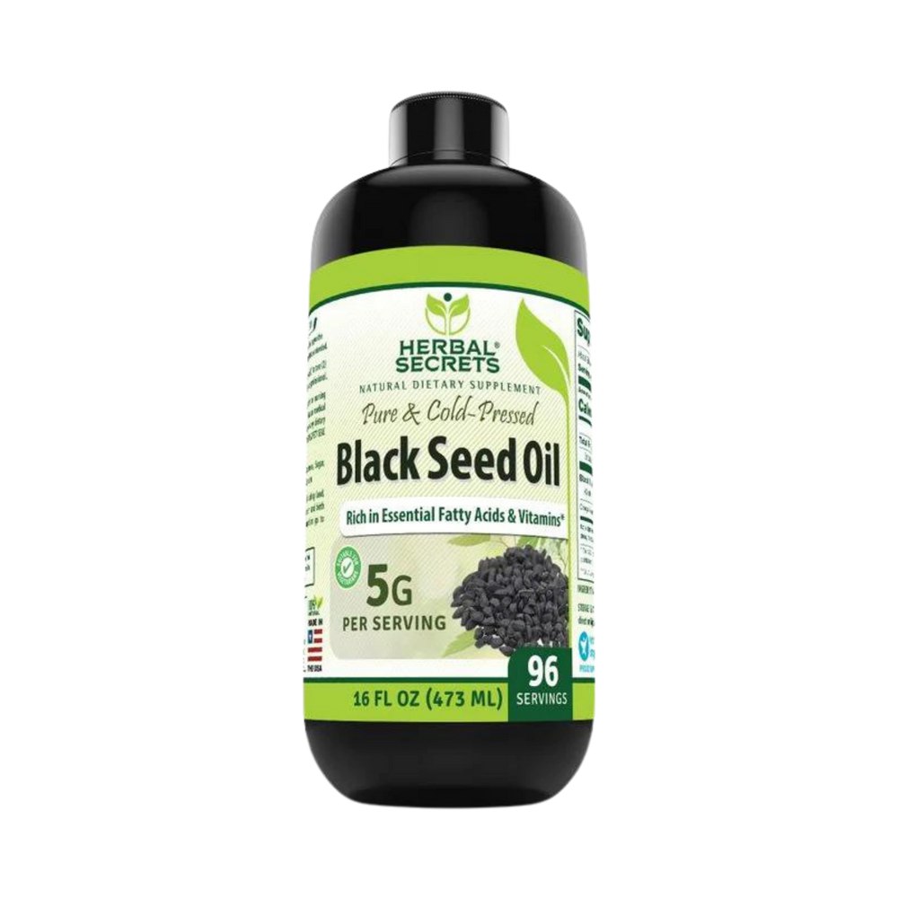 Herbal Secrets, Black Seed Oil, 16 FL OZ