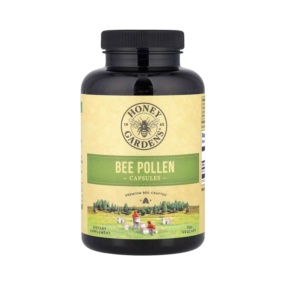 Honey Gardens, Bee Pollen 580mg - 150 Capsules