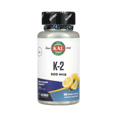 KAL, K-2, Lemon, 500 mcg, 100 Micro Tablets