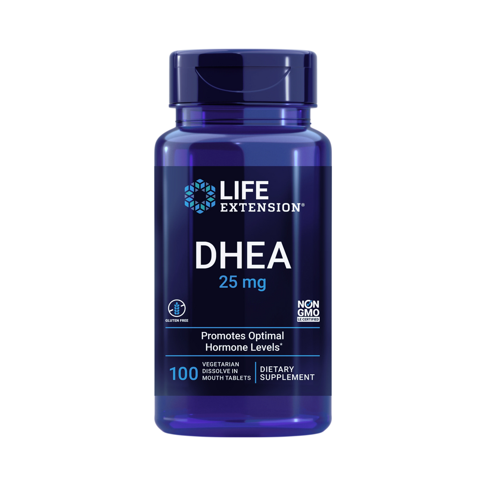 Life Extension, DHEA 25 mg Veg Tabs