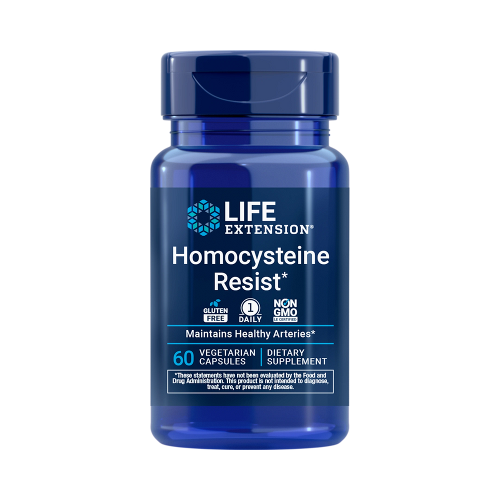 Life Extension, Homocysteine Resist, 60 Veg Capsules