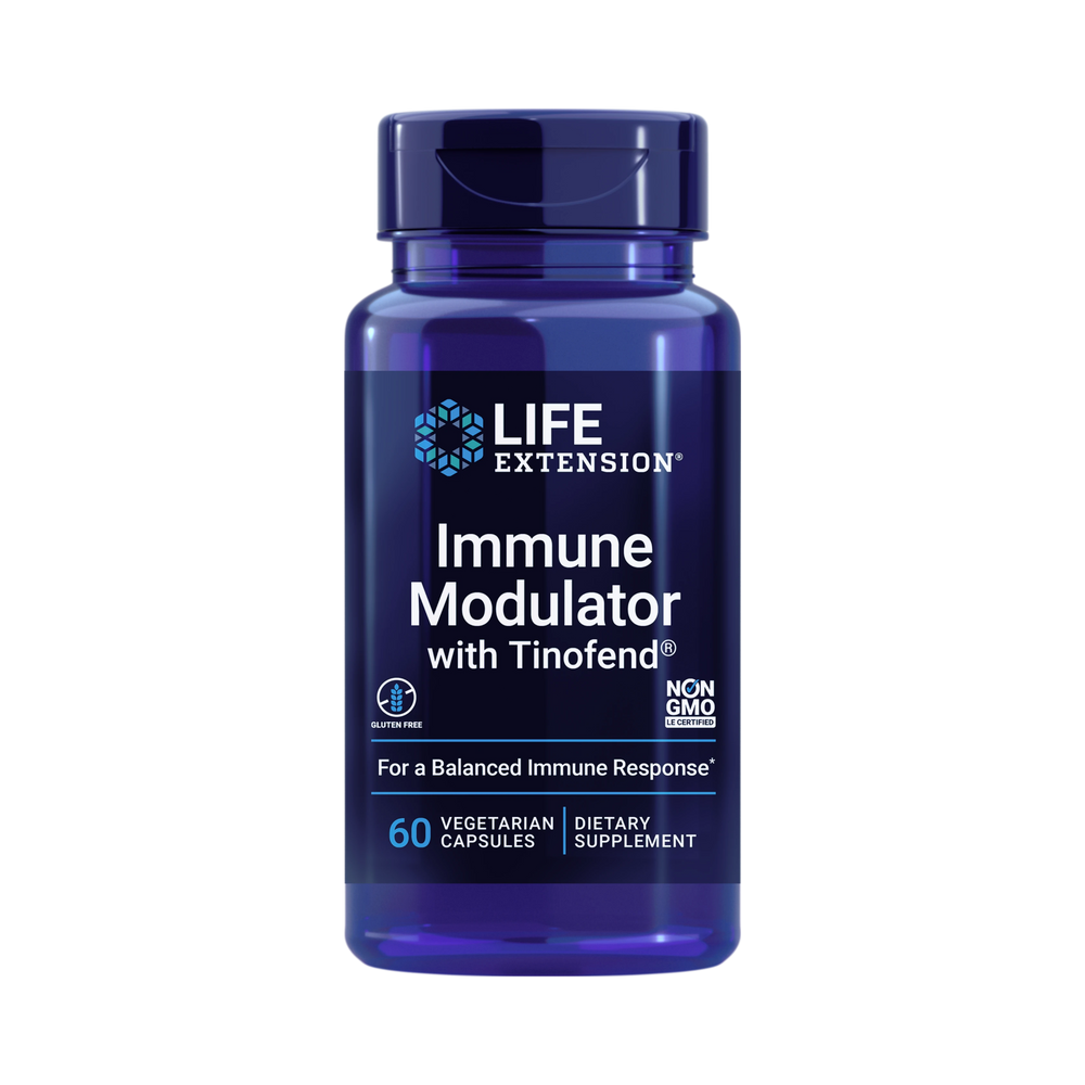Life Extension, Immune Modulator with Tinofend®