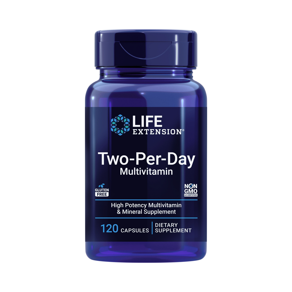 Life Extension - Two-Per-Day Multivitamin, 120 Capsules