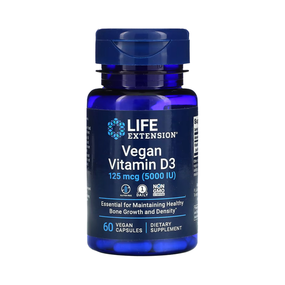 Life Extension - Vegan Vitamin D3, 60 Vegan Capsules
